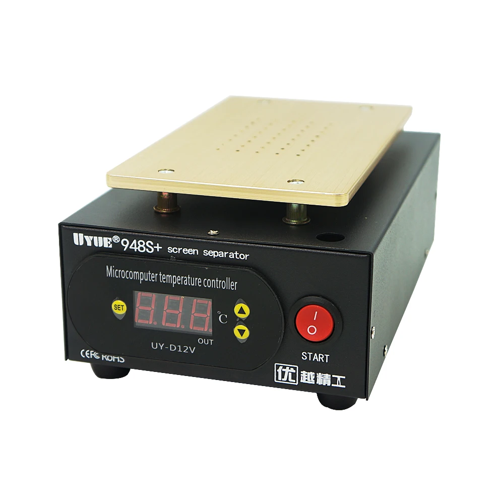 LY UYUE 948S+ 110V/220V Built-in Vacuum LCD Touch Screen Separator Machine kit for Smart Phone Front Glass Repair
LY UYUE 948S+ 110V/220V Built-in Vacuum LCD Touch Screen Separator Machine kit for Smart Phone Front Glass Repair