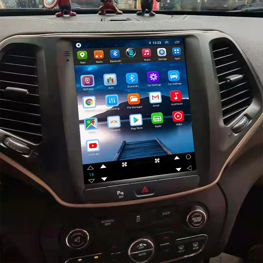 128GB Tesla Style Android Screen Car Radio Navigation GPS For Jeep Cherokee 5 KL 2013-2018 Car Stereo Multimedia Player Carplay
128GB Tesla Style Android Screen Car Radio Navigation GPS For Jeep Cherokee 5 KL 2013-2018 Car Stereo Multimedia Player Carplay
