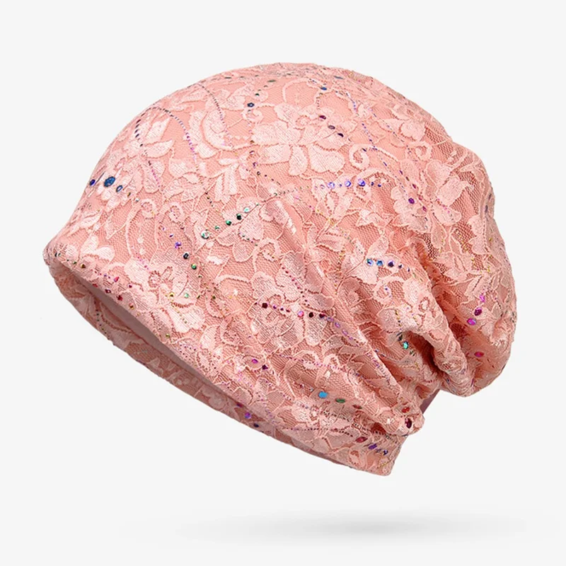 Spring Summer Female Caps Skullies Thin Lace Ponytail Pregnant Women Solid Color Jacquard Hat Neck Scarf Beanie Turban Hat
Spring Summer Female Caps Skullies Thin Lace Ponytail Pregnant Women Solid Color Jacquard Hat Neck Scarf Beanie Turban Hat