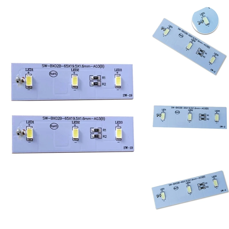 2Pcs Refrigerator LED Light ZBE2350HCA Light Bar SW-BX02B For Electrolux Freezer Parts
2Pcs Refrigerator LED Light ZBE2350HCA Light Bar SW-BX02B For Electrolux Freezer Parts