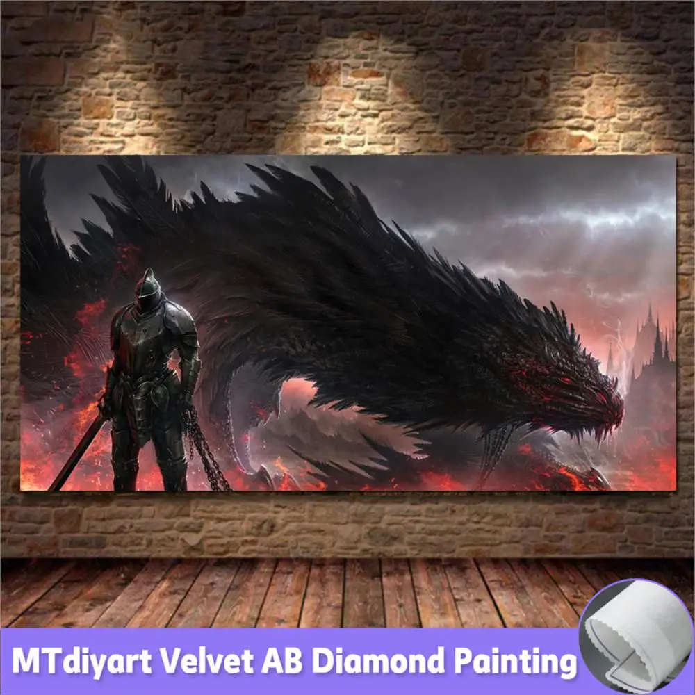 Алмазная живопись AB Dragon Knight большая 5D полная вышивка своими руками искусство Вышивка крестиком полный комплект хрустальные ремесла домашний декор
Алмазная живопись AB Dragon Knight большая 5D полная вышивка своими руками искусство Вышивка крестиком полный комплект хрустальные ремесла домашний декор