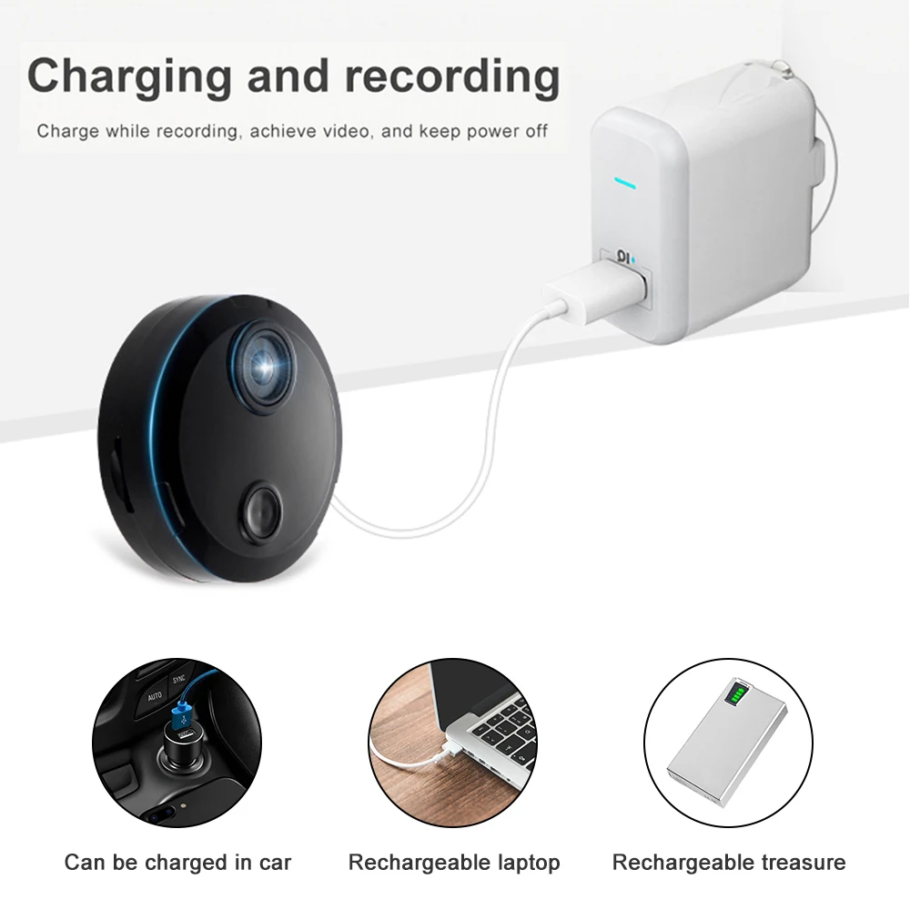 Mini IP Camera Night Vision Cam Smart Home Video Surveillance Webcam Remote Monitor HD Portable Wireless Wifi mini Camcorder
Mini IP Camera Night Vision Cam Smart Home Video Surveillance Webcam Remote Monitor HD Portable Wireless Wifi mini Camcorder