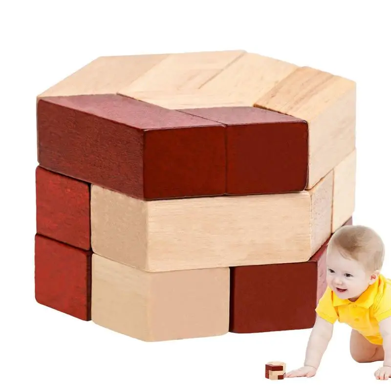 Wooden Hexagon Puzzle Brain Teaser Wood Blocks For Toddlers Geometry Logic Game STEM Montessori Educational Toys Gift For Boys
Wooden Hexagon Puzzle Brain Teaser Wood Blocks For Toddlers Geometry Logic Game STEM Montessori Educational Toys Gift For Boys