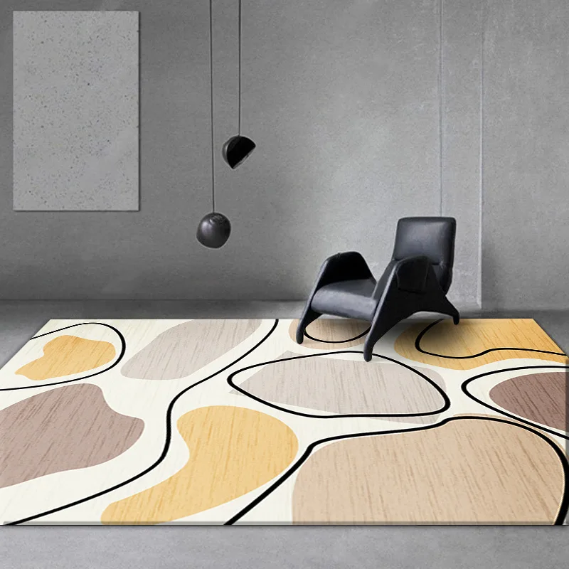 Modern Carpets for Living Room Decoration Geometric Carpet Washable Lounge Rugs Large Area Rugs Bedroom Carpet Non-slip Mats
Modern Carpets for Living Room Decoration Geometric Carpet Washable Lounge Rugs Large Area Rugs Bedroom Carpet Non-slip Mats