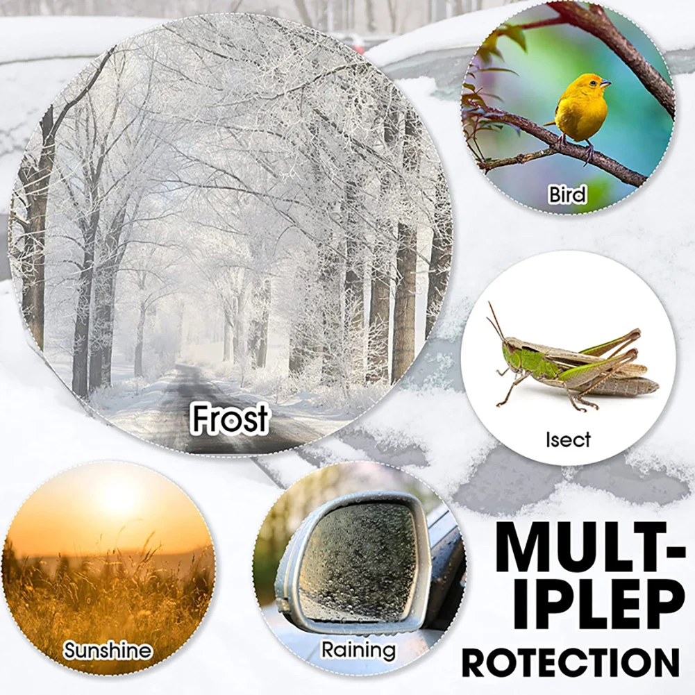 1Pair Rearview Mirror Snow Cover Winter Left and Right Side Mirror Protector Oxford Cloth Snow Freeze Dust Cover Car Accessories
1Pair Rearview Mirror Snow Cover Winter Left and Right Side Mirror Protector Oxford Cloth Snow Freeze Dust Cover Car Accessories