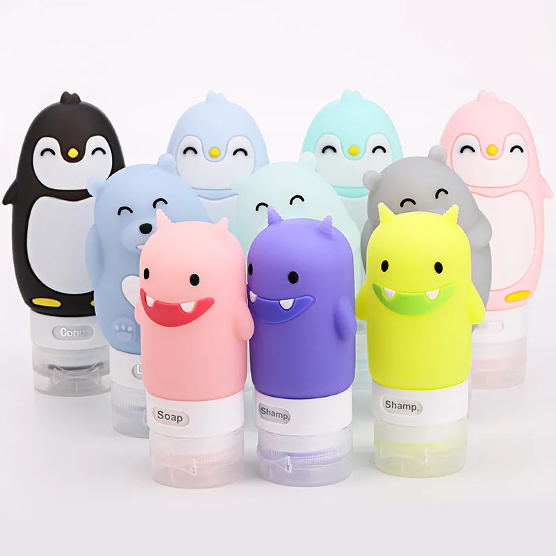 1PS Portable Cute Cartoon Bear Penguin Animal Silicone Travel Case Organizer Shampoo Shower Gel Lotion Storage Refillable Bottle
1PS Portable Cute Cartoon Bear Penguin Animal Silicone Travel Case Organizer Shampoo Shower Gel Lotion Storage Refillable Bottle