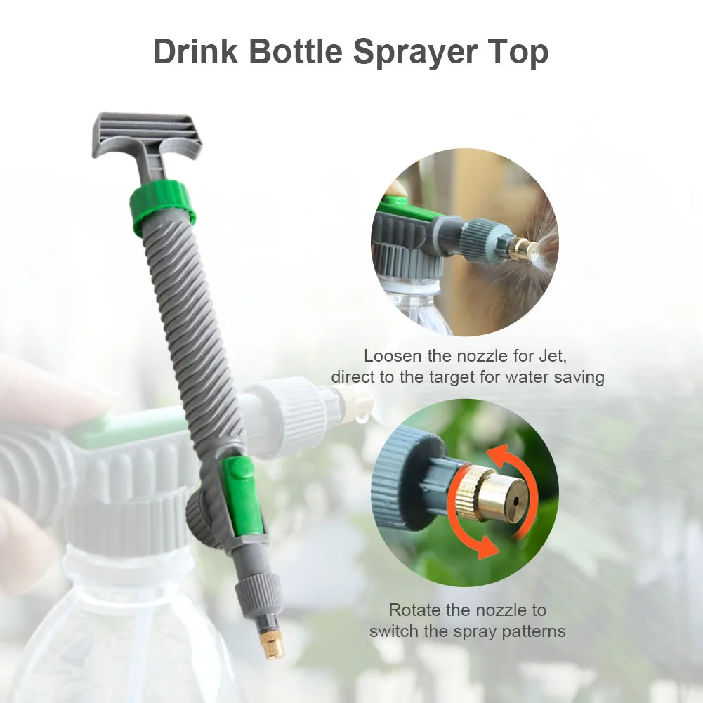 Garden Manual Pump Sprayer Adjustable Nozzle Handheld Water Bottle Sprayer Watering Spray for Gardening Watering Home Plant
Garden Manual Pump Sprayer Adjustable Nozzle Handheld Water Bottle Sprayer Watering Spray for Gardening Watering Home Plant
