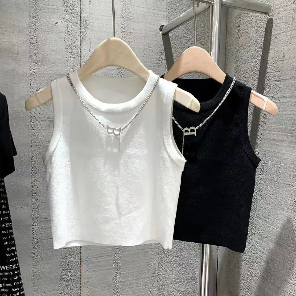 Children's 2023 Summer New Simple Small Tank Top Round Sleeveless Elastic Slim Fit Inner Style Versatile Small Tank Top
Children's 2023 Summer New Simple Small Tank Top Round Sleeveless Elastic Slim Fit Inner Style Versatile Small Tank Top