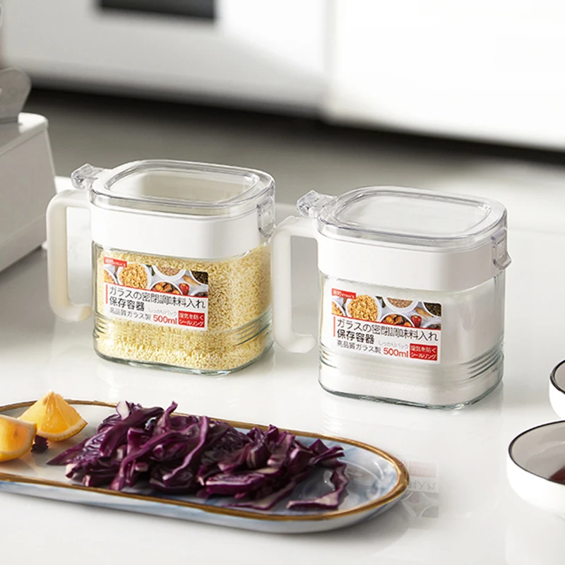 No Drip Glass Spice Pot Top Seal Cube Cooking Dispenser Canister Stackable Spice Pot Rack Akcesoria Kuchenne Decorativas Kitchen
No Drip Glass Spice Pot Top Seal Cube Cooking Dispenser Canister Stackable Spice Pot Rack Akcesoria Kuchenne Decorativas Kitchen