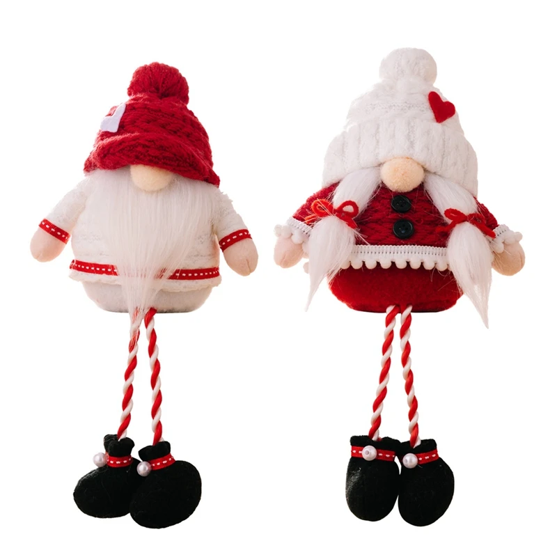 Christmas Faceless Gnome Plush Doll Santa Gnome Rudolph Doll Pendant Long Legs Gnome Elf Doll Xmas Christmas Decor Gift
Christmas Faceless Gnome Plush Doll Santa Gnome Rudolph Doll Pendant Long Legs Gnome Elf Doll Xmas Christmas Decor Gift