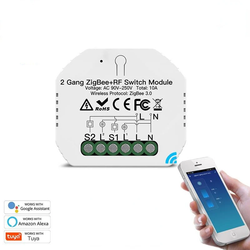 Автоматический выключатель Smart home2, протокол 3,0, интеллектуальный выключатель с поддержкой голосового управления, умный выключатель
Автоматический выключатель Smart home2, протокол 3,0, интеллектуальный выключатель с поддержкой голосового управления, умный выключатель