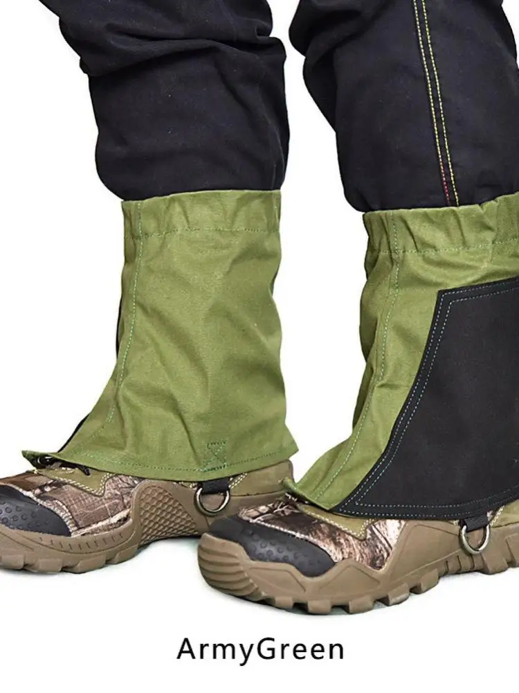 Snow Leg Gaiters Snake Shoe Cover Wear-resistant Canvas Warmer Snow Sand Waterproof Boots Cover Trekking Gaiters 
Snow Leg Gaiters Snake Shoe Cover Wear-resistant Canvas Warmer Snow Sand Waterproof Boots Cover Trekking Gaiters