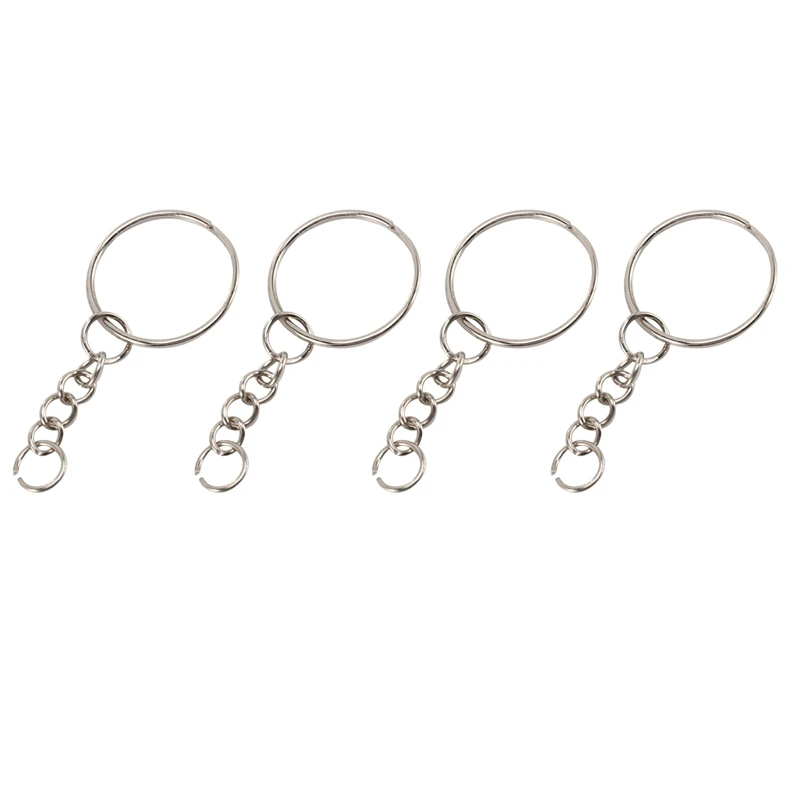 800Pcs Split Key Chain Rings With Chain Silver Key Ring And Open Jump Rings Bulk For Crafts DIY (1 Inch/25Mm)
800Pcs Split Key Chain Rings With Chain Silver Key Ring And Open Jump Rings Bulk For Crafts DIY (1 Inch/25Mm)