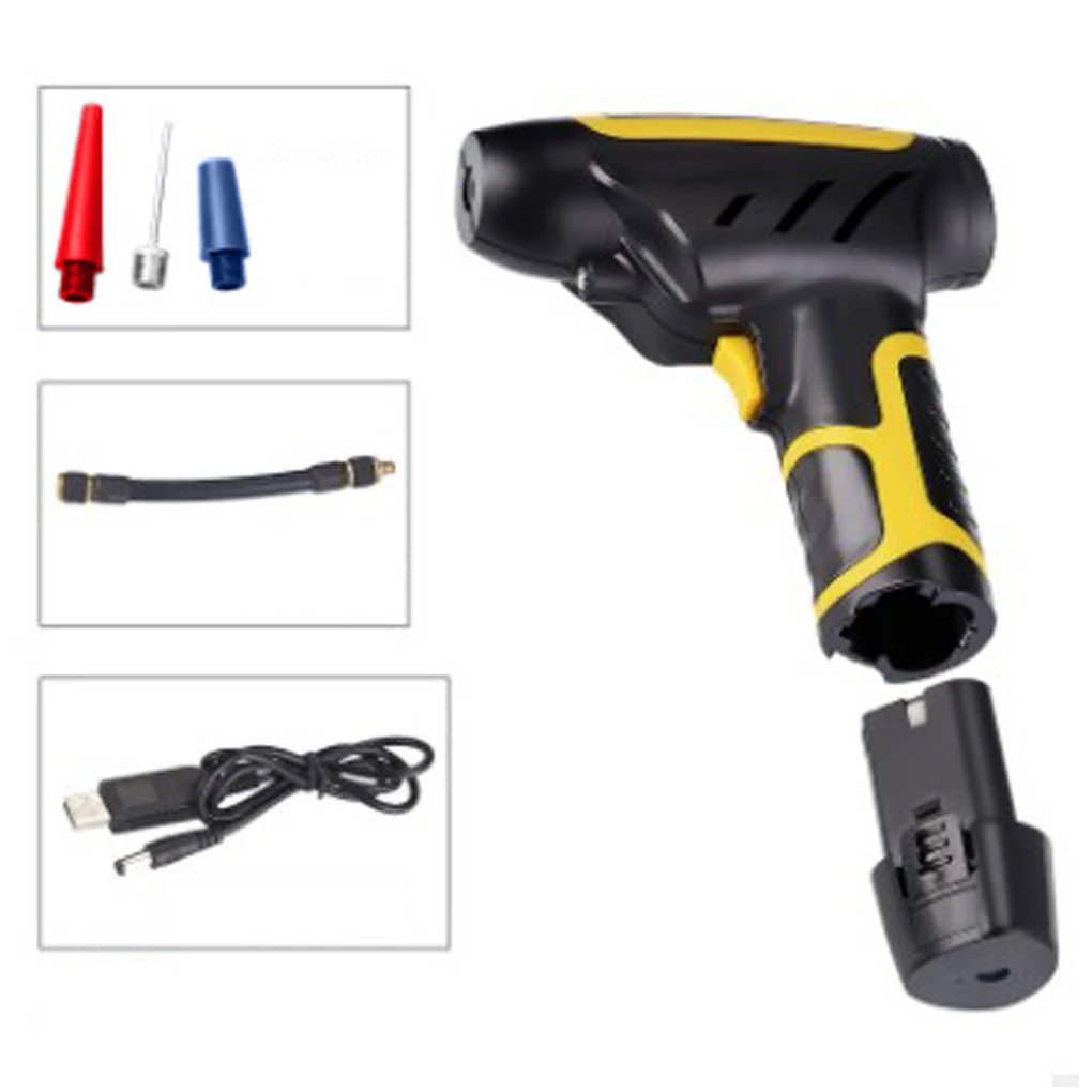 Digital Wireless Smart Rechargeable Car Air Pump Portable Handheld Car Tyre Inflator Pump Electric Inflating Pump
Digital Wireless Smart Rechargeable Car Air Pump Portable Handheld Car Tyre Inflator Pump Electric Inflating Pump