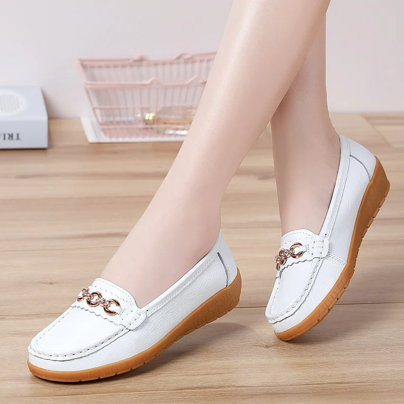 Women Leisure Shoes Slip-on Platform Ladies Casual Shoes Ultrasoft Moccasins Nursing Shoes Zapatos Mujer Flat Shoes Women
Women Leisure Shoes Slip-on Platform Ladies Casual Shoes Ultrasoft Moccasins Nursing Shoes Zapatos Mujer Flat Shoes Women