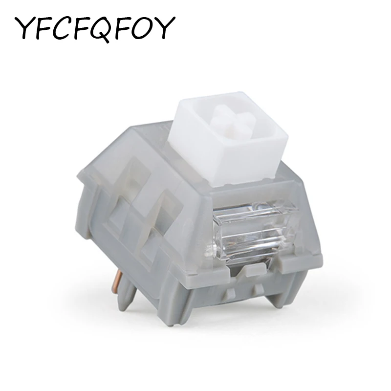 Kailh White Owl V2 Switch RGB SMD Clicky 46g Switches For Mechanical Keyboard MX Stem 5Pin White Grey
Kailh White Owl V2 Switch RGB SMD Clicky 46g Switches For Mechanical Keyboard MX Stem 5Pin White Grey