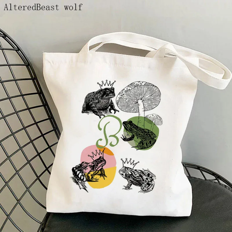 Women Shopper bag mushroom frog Lover Letter Monogram Modern Bag Harajuku Shopping Canvas Shopper Bag handbag Shoulder Lady Bag
Women Shopper bag mushroom frog Lover Letter Monogram Modern Bag Harajuku Shopping Canvas Shopper Bag handbag Shoulder Lady Bag