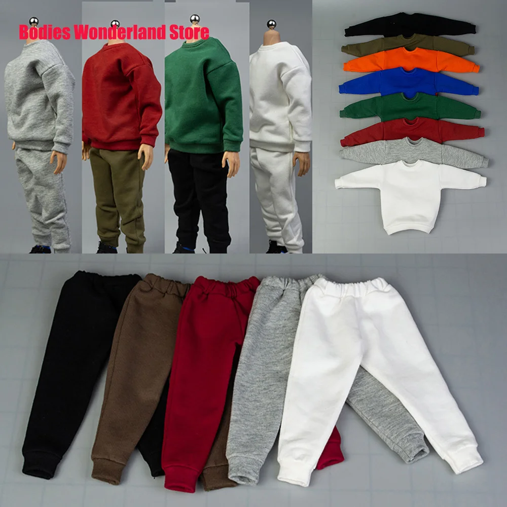 1/6 Loose Pullover Hoodie Jacket Sweater Long Sleeves Hip Hop Sportswear Sweatpants For 12'' Strong Muscle Male Figure Body
1/6 Loose Pullover Hoodie Jacket Sweater Long Sleeves Hip Hop Sportswear Sweatpants For 12'' Strong Muscle Male Figure Body