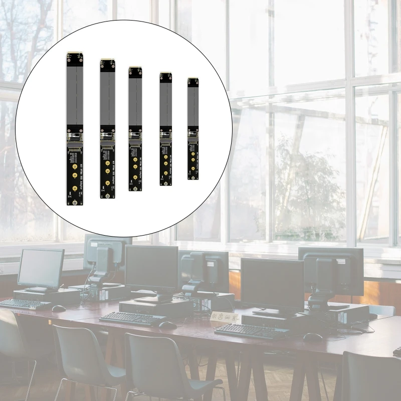 634A R44SF M.2 NVMe SSD Extension Cable Solid State Drive Riser Card Support M2 to PCI Express 3.0 X4 PCIE Full Speed 32G/bps
634A R44SF M.2 NVMe SSD Extension Cable Solid State Drive Riser Card Support M2 to PCI Express 3.0 X4 PCIE Full Speed 32G/bps