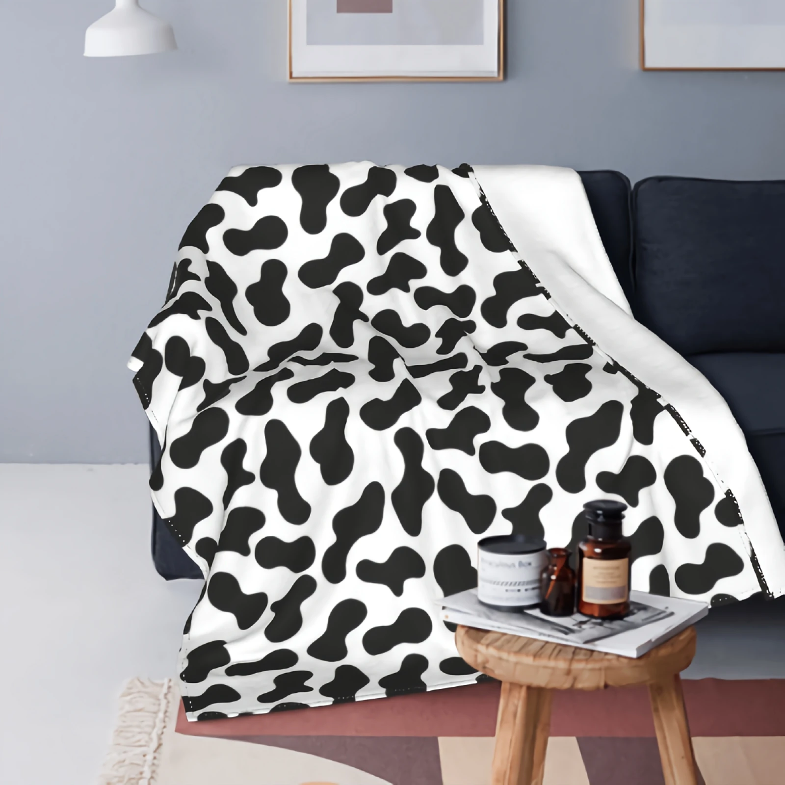 Cow Fur Thick Flannel Blanket 80"x60" Breathable Warm Bed Sofa Couch Blanket Soft Throw Blanket for Kids Adults All Season
Cow Fur Thick Flannel Blanket 80"x60" Breathable Warm Bed Sofa Couch Blanket Soft Throw Blanket for Kids Adults All Season