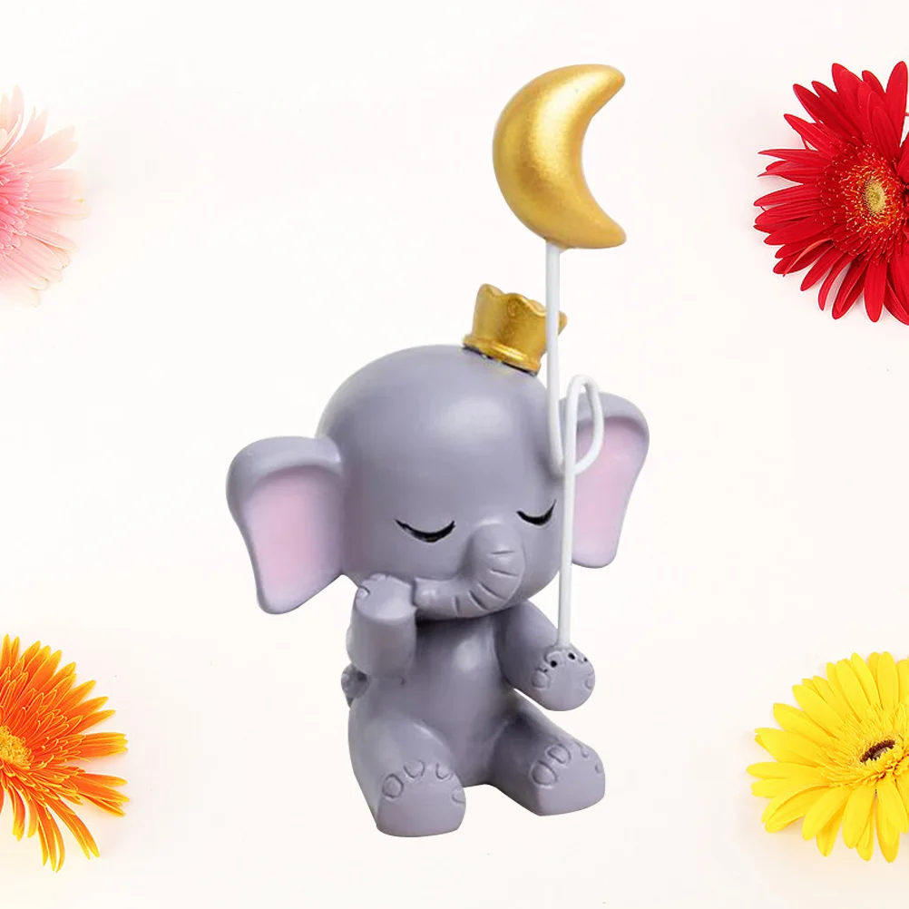 Resin Elephant Decoration Garden Statue Ornament Animal Table Party Birthday Figure Cake Figurine Desktop Sculpture Gifts 
Resin Elephant Decoration Garden Statue Ornament Animal Table Party Birthday Figure Cake Figurine Desktop Sculpture Gifts