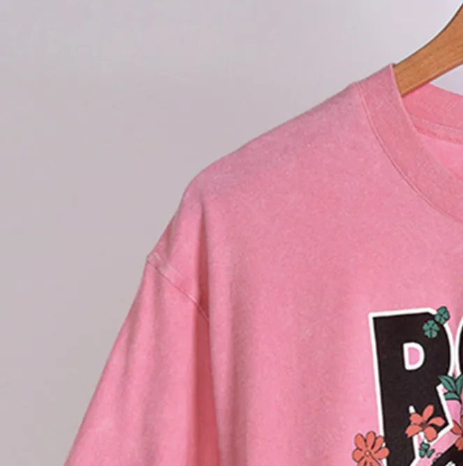 Women Fun Tiger Zodiac Print T Letter Pink Cotton Short Sleeve T-shirt O-neck Top 2022 Spring Summer New
Women Fun Tiger Zodiac Print T Letter Pink Cotton Short Sleeve T-shirt O-neck Top 2022 Spring Summer New