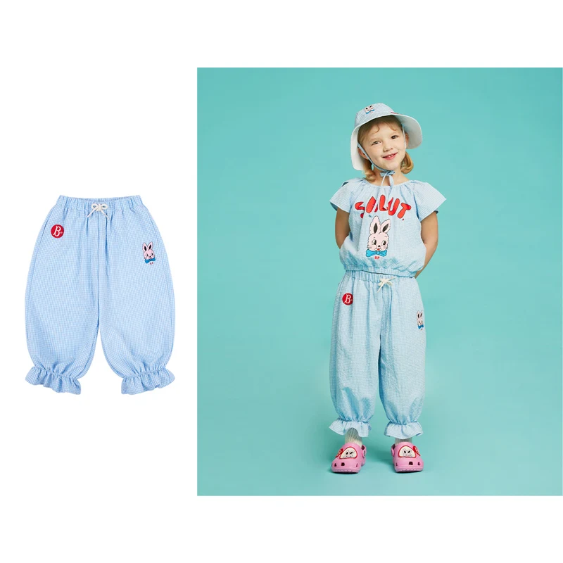 Girls Balloon Pants 2023 Summer New Brand Blue-collar Rabbit Cotton Pants for Girls Summer Clothing
Girls Balloon Pants 2023 Summer New Brand Blue-collar Rabbit Cotton Pants for Girls Summer Clothing