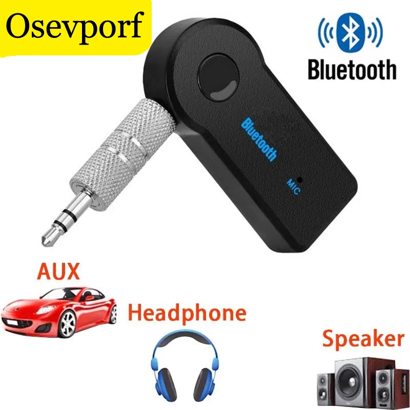 3.5mm Jack Bluetooth Transmitter Wireless AUX Stereo Bluetooth Car Receiver Handsfree Audio Adapter for Car PC Speaker Headphone
3.5mm Jack Bluetooth Transmitter Wireless AUX Stereo Bluetooth Car Receiver Handsfree Audio Adapter for Car PC Speaker Headphone