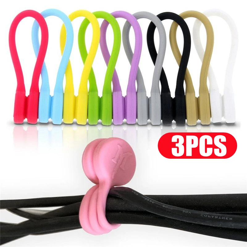 3in1 Magnetic Cable Soft Silicone Cable Winder Headphone Cable Winder For USB Data Cable Storage Clip Office Home Wire Organizer
3in1 Magnetic Cable Soft Silicone Cable Winder Headphone Cable Winder For USB Data Cable Storage Clip Office Home Wire Organizer