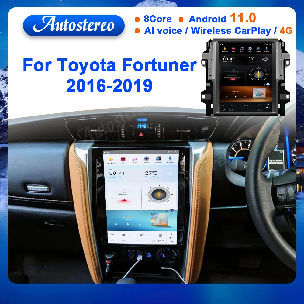 Android 11 6 + 128G для Toyota Fortuner 2016-2019, автомобильный GPS-навигатор, автостерео, головное устройство, мультимедийный Dvd-плеер, записывающее устройство,... 
Android 11 6 + 128G для Toyota Fortuner 2016-2019, автомобильный GPS-навигатор, автостерео, головное устройство, мультимедийный Dvd-плеер, записывающее устройство,...