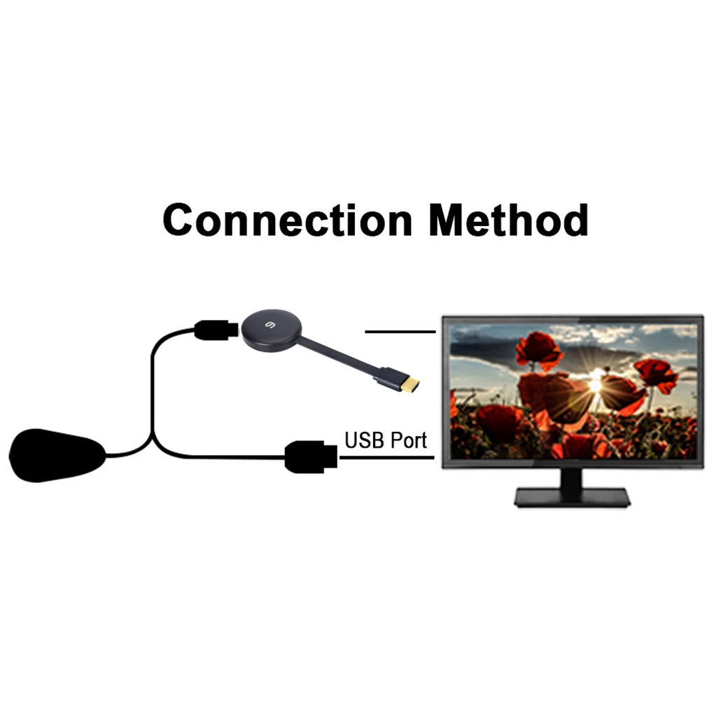TV Stick Dual-band 5G 2 4GHz Video WiFi Display Dongle HD Digital HD Media Video Streamer TV Dongle Receiver
TV Stick Dual-band 5G 2 4GHz Video WiFi Display Dongle HD Digital HD Media Video Streamer TV Dongle Receiver