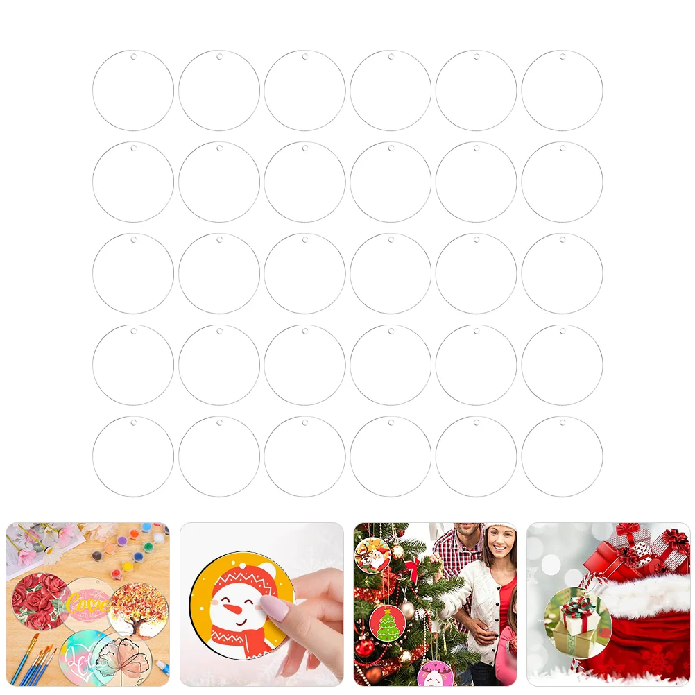 Christmas Tree Hanging Decoration Acrylic Blank Round Slices Pendant Christmas Tree Drop Ornament 7cm
Christmas Tree Hanging Decoration Acrylic Blank Round Slices Pendant Christmas Tree Drop Ornament 7cm