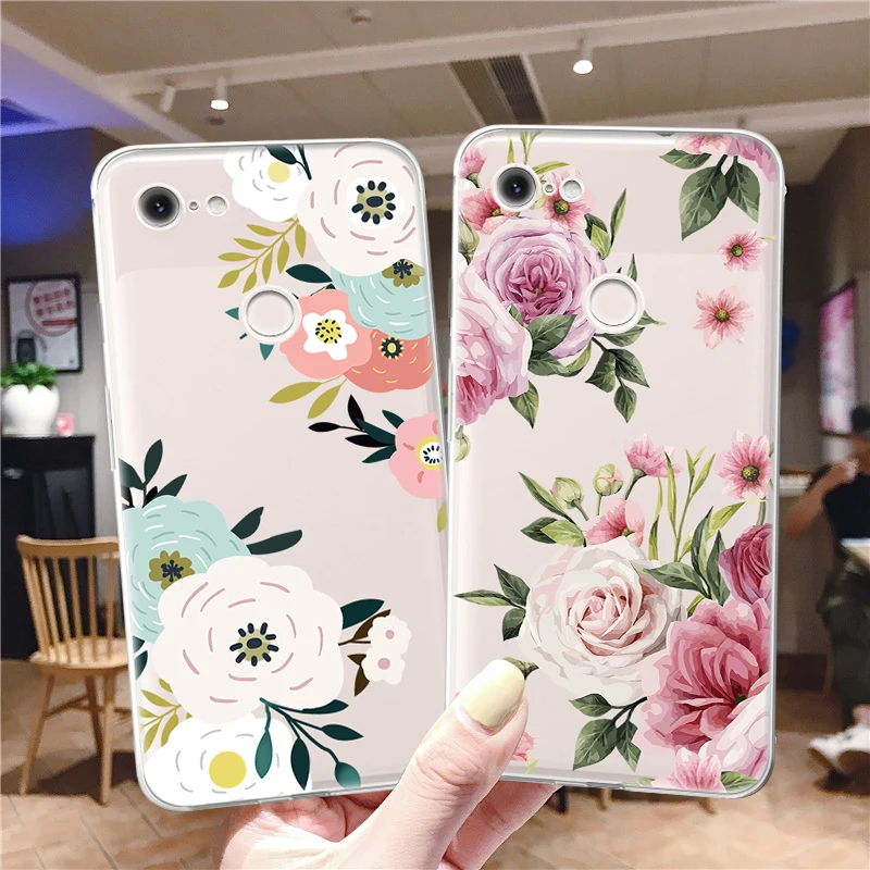 Flower Transparent Coque for Google Pixel 5 4 4a 3 3a 2 XL Soft TPU Silicone Phone Cases For Pixel 4XL 5 XL 3XL Cover Funda Capa
Flower Transparent Coque for Google Pixel 5 4 4a 3 3a 2 XL Soft TPU Silicone Phone Cases For Pixel 4XL 5 XL 3XL Cover Funda Capa