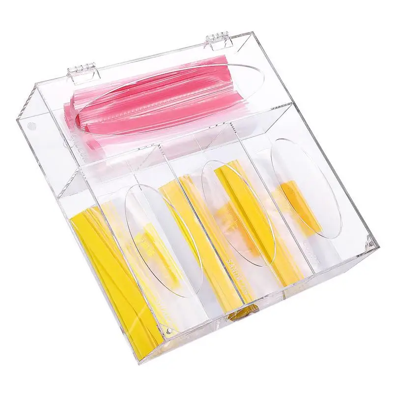 Zip Lock Bag Storage Organizer Acrylic Kitchen Drawer Baggie Box Large Capacity Small Bag Storage Organizer Ideal for Gallon
Zip Lock Bag Storage Organizer Acrylic Kitchen Drawer Baggie Box Large Capacity Small Bag Storage Organizer Ideal for Gallon