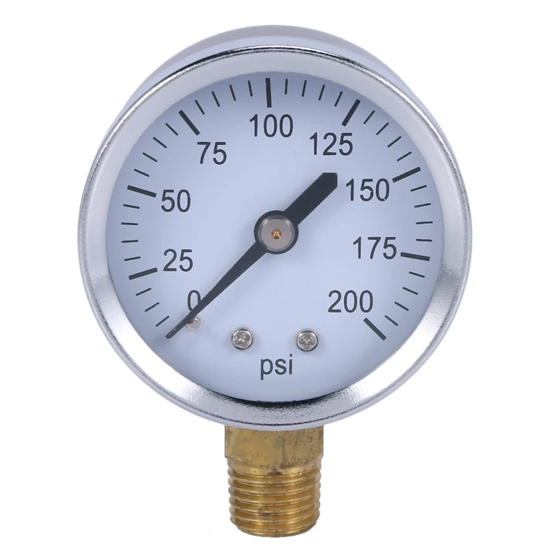 Promotion! 0-200Psi 1/4 Inch 52Mm Dial Accurate Pressure Gauge Manometer Pressure Measuring Tools For Fuel Air Oil Water Profess
Promotion! 0-200Psi 1/4 Inch 52Mm Dial Accurate Pressure Gauge Manometer Pressure Measuring Tools For Fuel Air Oil Water Profess