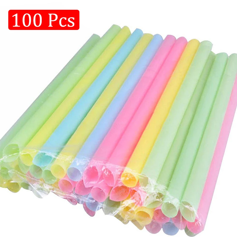 100Pcs Multicolor Disposable Drinking Straws Shop Juice Sucker Sturdy Straight Drinks Plastic Straws Accessories Paille Rietjes
100Pcs Multicolor Disposable Drinking Straws Shop Juice Sucker Sturdy Straight Drinks Plastic Straws Accessories Paille Rietjes