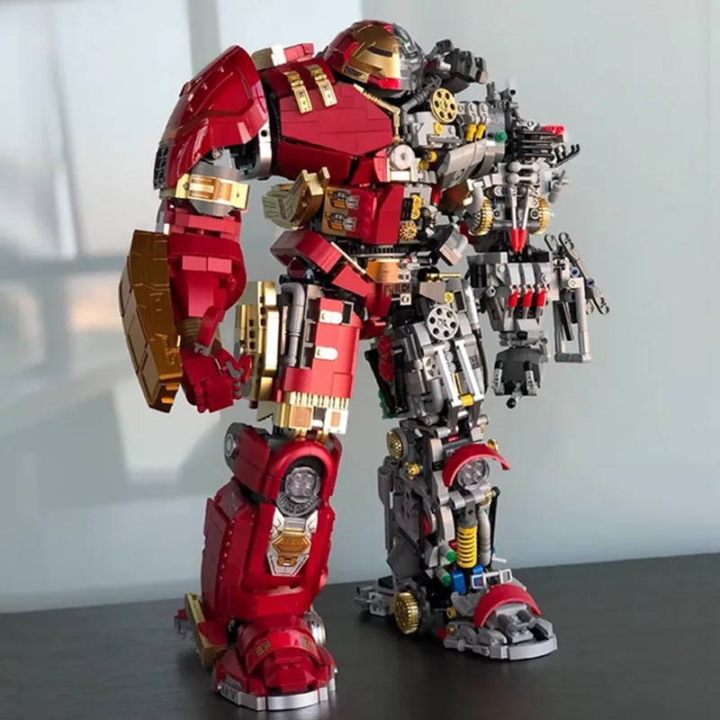 4183PCS Disney Iron Man Veronica Hulkbuster Ironman Marvel Avengers Robot Figures Model Building Brick Block Gift Toy Boys Set
4183PCS Disney Iron Man Veronica Hulkbuster Ironman Marvel Avengers Robot Figures Model Building Brick Block Gift Toy Boys Set