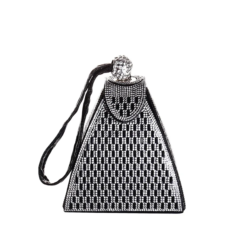 Rhinestone Bag Celebrating Diamond-encrusted Dinner Bag Handbag Bling Distinctive Triangle Small Bag Women Bag Bolsas Purses Sac
Rhinestone Bag Celebrating Diamond-encrusted Dinner Bag Handbag Bling Distinctive Triangle Small Bag Women Bag Bolsas Purses Sac