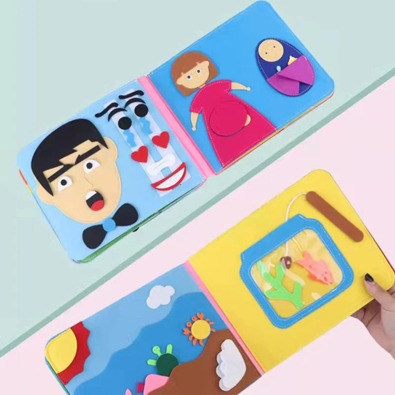 Baby Montessori Busy Book Math Early Learning Toys Cloth Book Basic Life Skill Teaching Brush Colorful High Quality Babies Toy
Baby Montessori Busy Book Math Early Learning Toys Cloth Book Basic Life Skill Teaching Brush Colorful High Quality Babies Toy