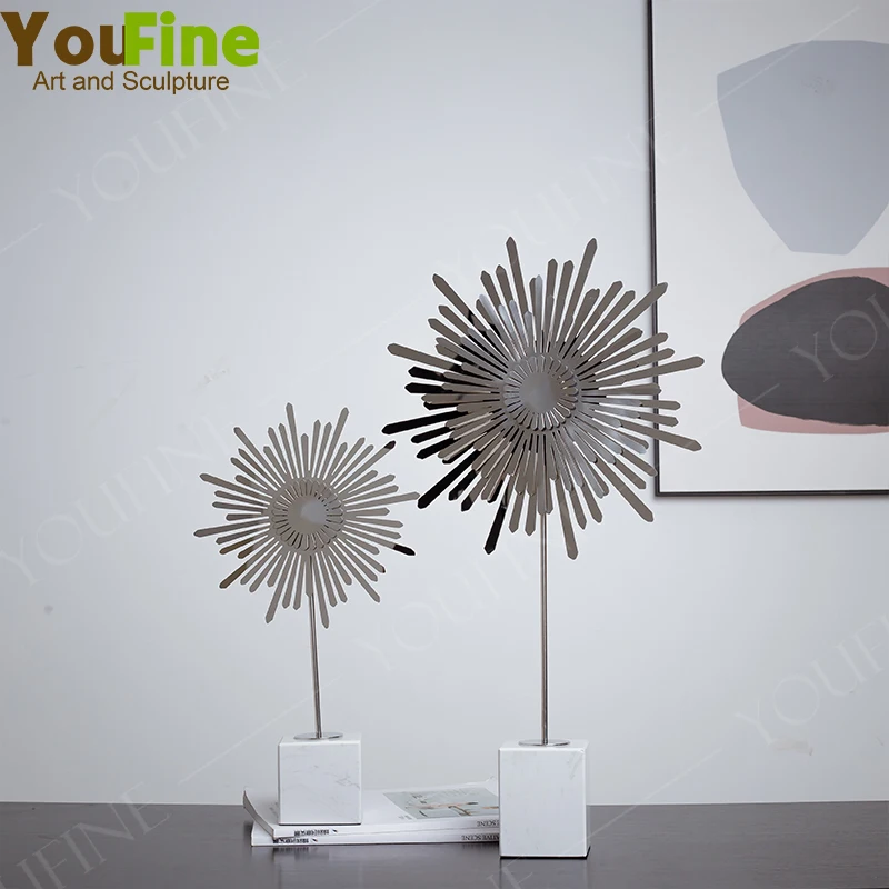 Modern Art Metal Sculpture Silver Abstract Metal Statues Iron Sculpture Art Decor With Marble Base Table & Desk Office Decor
Modern Art Metal Sculpture Silver Abstract Metal Statues Iron Sculpture Art Decor With Marble Base Table & Desk Office Decor