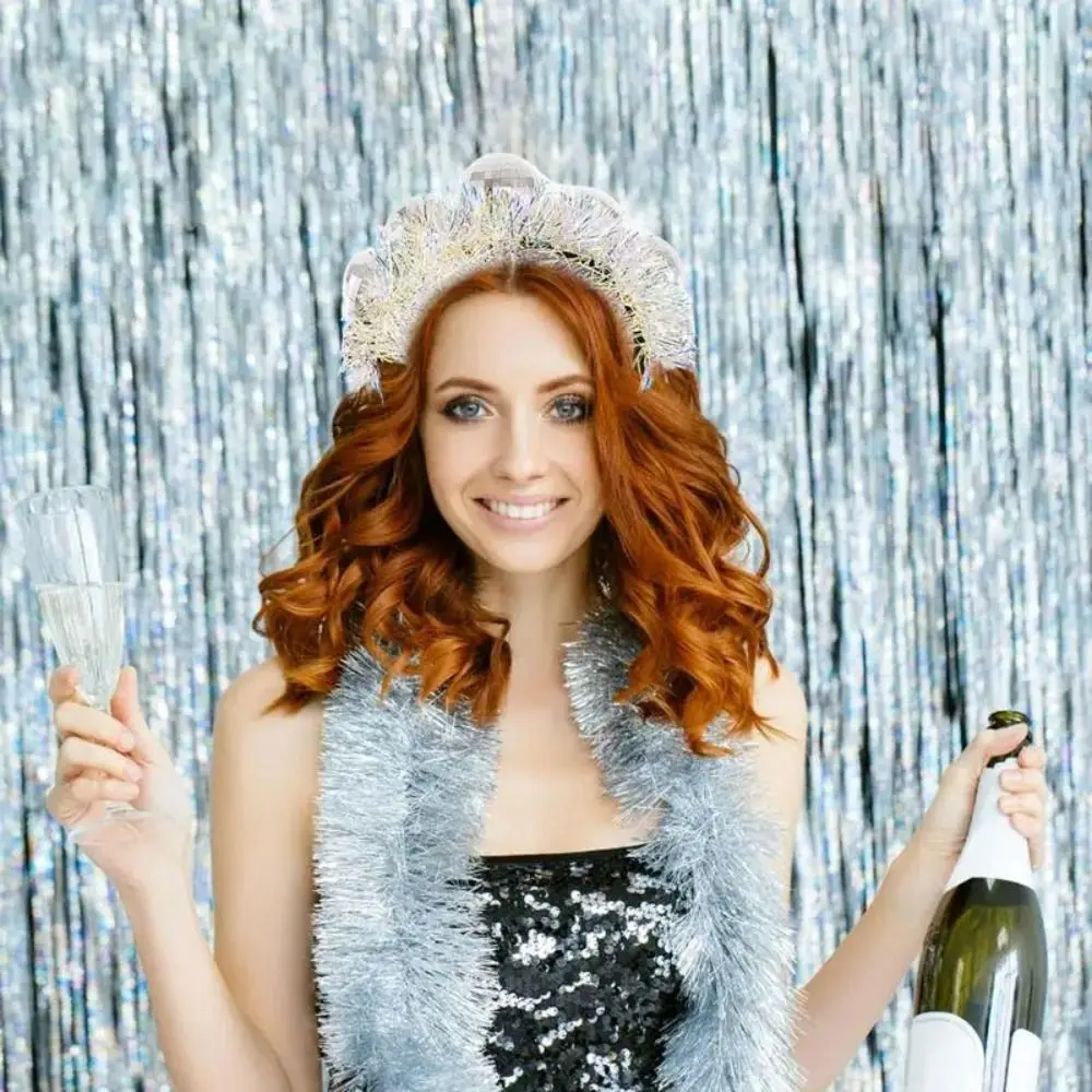 Silver Disco Ball Headband Vintage 1970s Sequins Mirror Balls Hairband Disco Party Costume Headpieces Party
Silver Disco Ball Headband Vintage 1970s Sequins Mirror Balls Hairband Disco Party Costume Headpieces Party