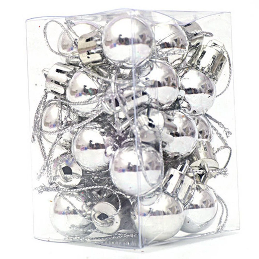 24pcs 2cm Christmas Balls Christmas Tree Ornament Baubles Xmas Hanging Tree Pendants Birthday Party Wedding Decorations
24pcs 2cm Christmas Balls Christmas Tree Ornament Baubles Xmas Hanging Tree Pendants Birthday Party Wedding Decorations