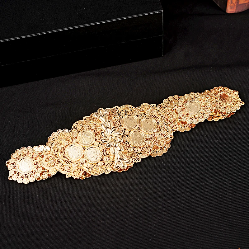 New Moroccan Wedding Jewelry Belt Robe Dress Waist Chain Turkish Coin Belt Middle East Oman Iraqi Kurdistan Bridal Gift
New Moroccan Wedding Jewelry Belt Robe Dress Waist Chain Turkish Coin Belt Middle East Oman Iraqi Kurdistan Bridal Gift