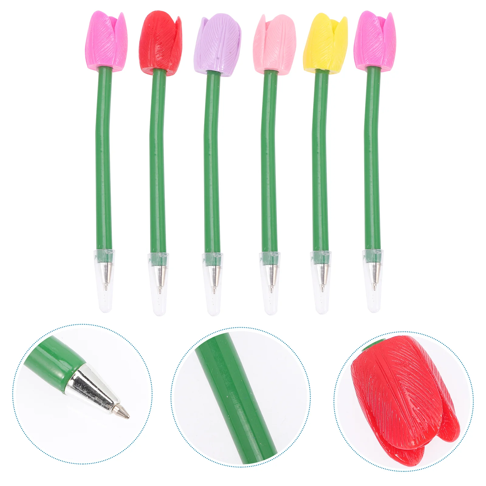 Pen Pens Flower Gel Ink Ballpoint Tulip Kids Novelty Party Office Bulk Liquid Rose Changing Fine Cute Silicone Fountain School
Pen Pens Flower Gel Ink Ballpoint Tulip Kids Novelty Party Office Bulk Liquid Rose Changing Fine Cute Silicone Fountain School