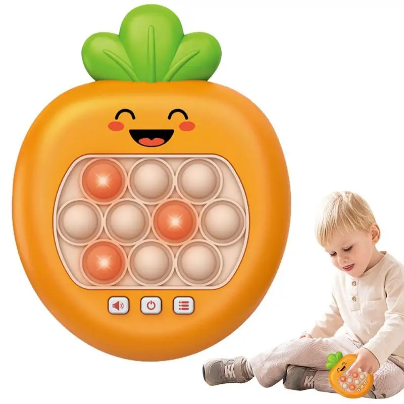 Educational Quick Push Fidget Toy Sound And Light Interactive Pounding Mole Game Console Early Development Learning Birthday
Educational Quick Push Fidget Toy Sound And Light Interactive Pounding Mole Game Console Early Development Learning Birthday