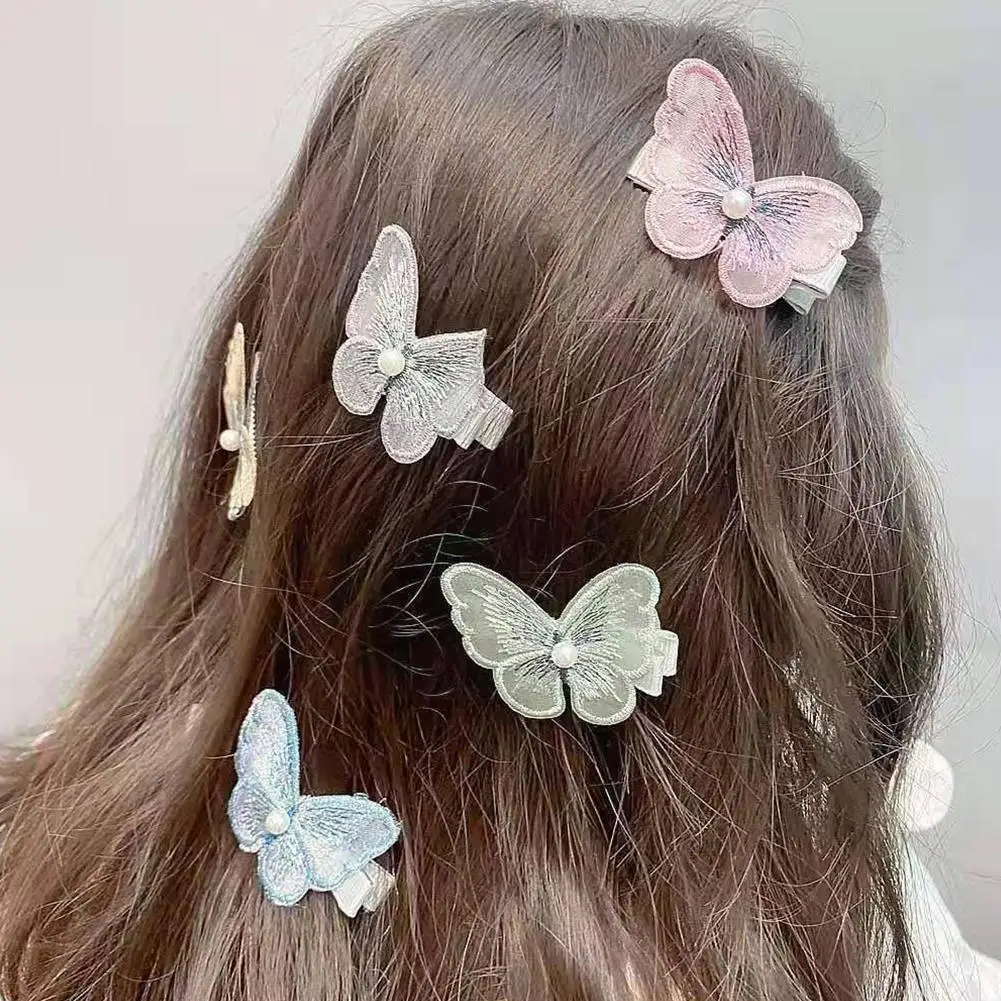 Elegant Tulle Embroidered Hairpin Women Girls 5 Pin Shiny Clips Colors Ornaments Barrette Gift Accessories Hair T5i8
Elegant Tulle Embroidered Hairpin Women Girls 5 Pin Shiny Clips Colors Ornaments Barrette Gift Accessories Hair T5i8