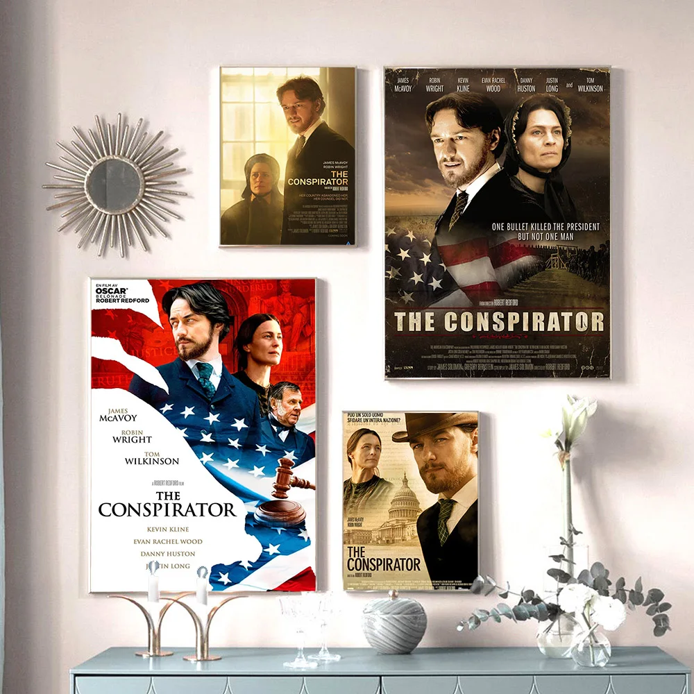 The Conspirator Film Print Art Poster Modern Movie Canvas Painting Video Room Cinema Home Decor Wall Picture
The Conspirator Film Print Art Poster Modern Movie Canvas Painting Video Room Cinema Home Decor Wall Picture