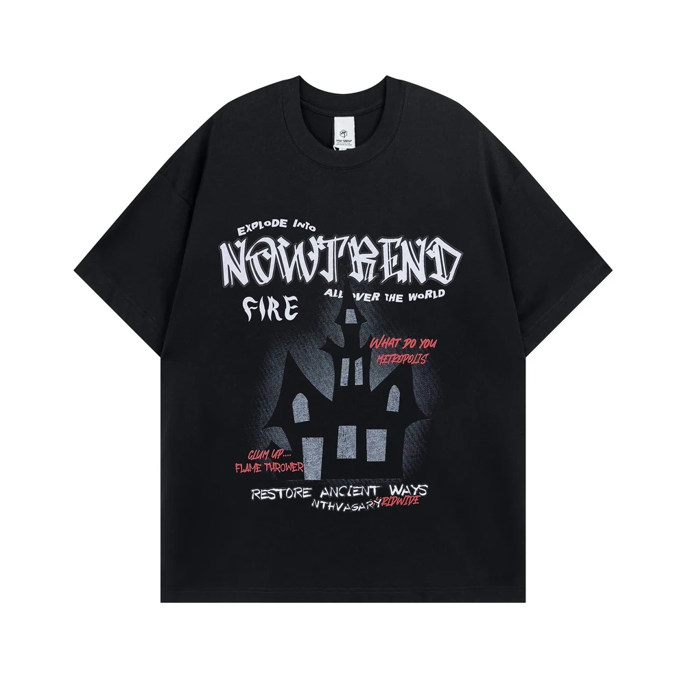 House of Horror Gothic Oversized t-shirts Women t shirt for men 2023 Summer Casual Streetwear Short Sleeve Anime Y2k Tops Tees
House of Horror Gothic Oversized t-shirts Women t shirt for men 2023 Summer Casual Streetwear Short Sleeve Anime Y2k Tops Tees