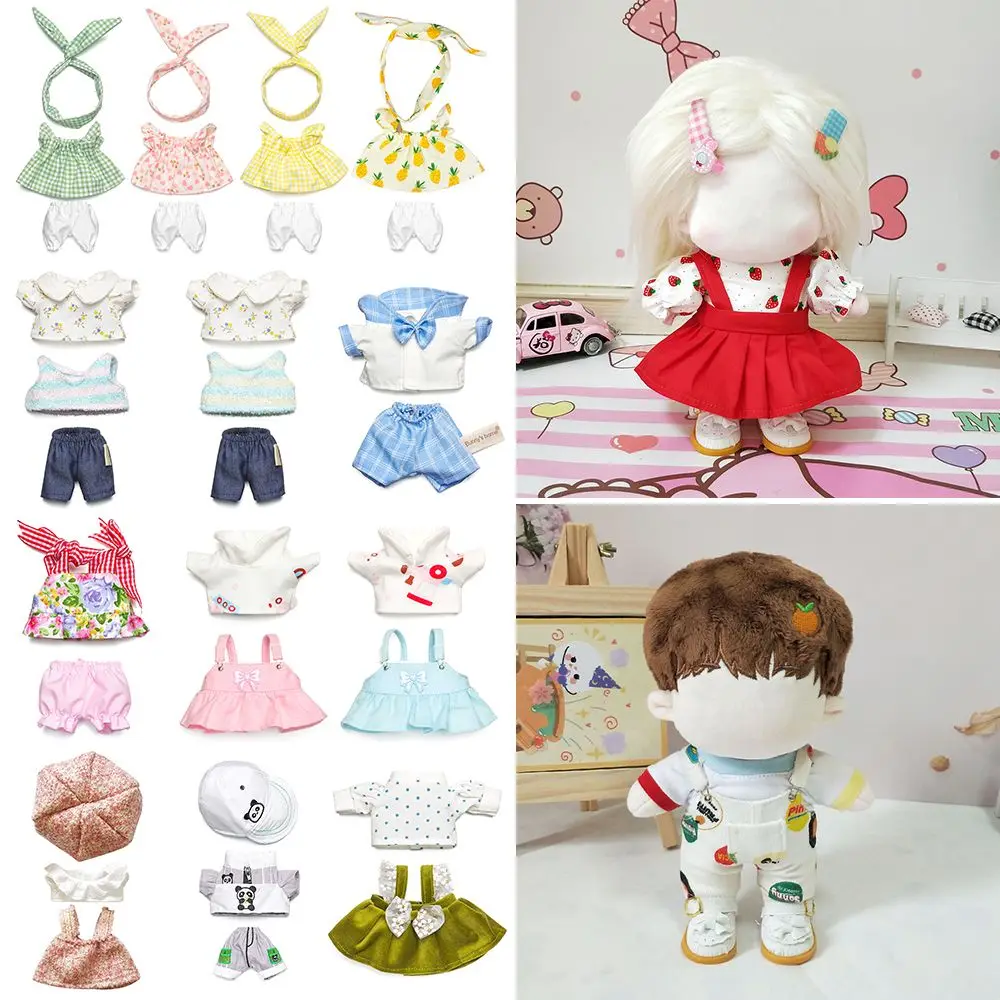 For 20cm Plush Toys Dolls Accessories Makeup Suspender Skirt Set Doll Clothes Doll Dress Dressup
For 20cm Plush Toys Dolls Accessories Makeup Suspender Skirt Set Doll Clothes Doll Dress Dressup
