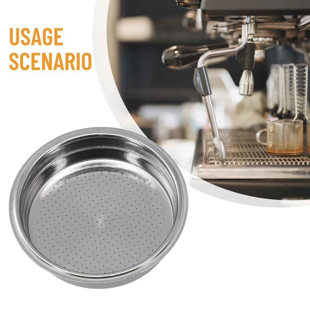 51/ 58mm 1 Cup 2 Cups Stainless Steel Pressurized Coffee Filter Basket Replacement Parts Portable Coffee Filter Basket
51/ 58mm 1 Cup 2 Cups Stainless Steel Pressurized Coffee Filter Basket Replacement Parts Portable Coffee Filter Basket